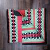 HORSE HUB STORE 42 Inch Western Show Pleasure Pink & Black Pure Woolen Base New Zealand Saddle Pad for Horses Riding Equipment and Accessories view 2