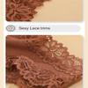 5PCS/Set Women Lace Seamless Cotton Panties Ribbed Breathable Underwear Soft Briefs Lightweight Underpants view 4