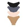 4Pcs/Set Seamless Panties Comfortable Underwear Breathable Ice Silk Briefs For Women Underpants view 1