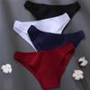 3PCS/Set Panties Women Cotton Bikini Panties Woman Underwear Soft Breathable Underpants Solid Colors view 2