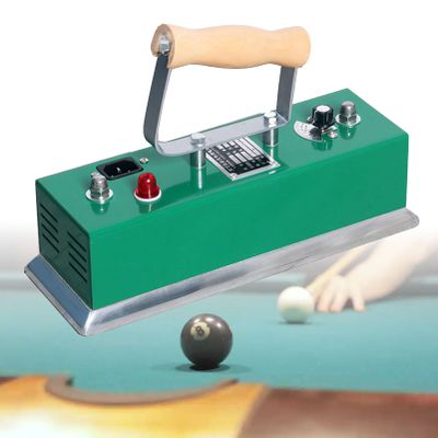 KJLYLPP Billiards Table Cloth Iron, Adjustable Temperature Snooker Table Iron, Thermostatic Pool Table Cloth Iron, Snooker Accessories Suitable for Billiard Games Room (300mm)