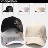 Men's Baseball Cap Cotton Adjustable Dragon Pattern Hip-hop Caps for Men view 3