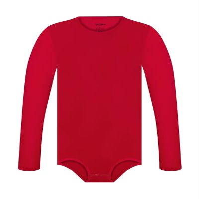 Landofgenie Men One Piece Bodysuit Long Sleeve Onesie Pajamas Tops Cotton Romper Red L