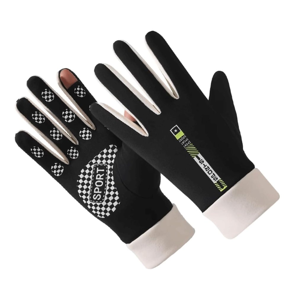 BKEKM Gloves Women's Warm Gloves Thickened Warm Touch Screen Winter Gloves Non-slip Cycling Gloves Cold Weather Gloves Comfortable