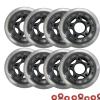 8 Pack Inline Wheels 76mm 80mm 90mm 100mm 110mm Inline Skate Wheels Outdoor 85A Inline Skate Replacement Wheels with Bearings Easy-to-Install (64mm) view 2