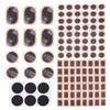 SUPERFINDINGS 114Pcs 5 Styles Bike Inner Tire Patch Repair Rubber Patches Repair Kit Bicycle Tube Puncture Patches Kits Vulcanizing Patches for MTB BMX ATVs Cycling Motorcycle view 1