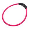 HONMEET Chain Lock Password Bike Lock Theft Security for Bicycles and Scooters Easy to Use Keys Versatile Protection Pink view 1