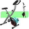 Lightweight 33LB Foldable Exercise Bike for Small Apartments, Stationary Bikes for Home Workout, Indoor Portable Cycling Bike with 16-Level Magnetic Resistance, 260LBS Capacity, 5.5 LBS Flywheel view 1