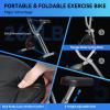 Lightweight 33LB Foldable Exercise Bike for Small Apartments, Stationary Bikes for Home Workout, Indoor Portable Cycling Bike with 16-Level Magnetic Resistance, 260LBS Capacity, 5.5 LBS Flywheel view 3