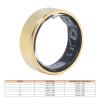 Diyeeni Smart Fitness Ring, Health Ring with Pedometer, Sleep Tracking, Heart Rate Monitor & Step Calorie Counter, Smart Fitness Ring for Women Men (Size 10, view 2