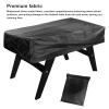 Foosball Table Cover, Football Table Cover 210D Oxford Cloth Silver Coating Soccer Table Cover Fooseballs Table Cover Foosball Table Protective Cover for Outdoor Indoor view 3