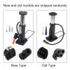 Bicycle Foot Pump, Portable Mini High Pressure Floor Pump, Tyre Air Pump (Black) view 2