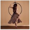 Aerial Hoop, Lyra Hoop Set Stainless 80cm/85cm/90cm/95cm/100cm Aerial Yoga Equipment, WILL 660 LBS (300KG)(Size:Dia 90cm(35in)) view 1