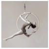Lyra Hoop Aerial Hoop Set, Complete Aerial Ring Set for Beginners Professionals with Fixing Plate, Easy to Install(Size:90cm(35.5in),Color:2.5cm) view 1