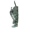 JCWGLY Lightweight PVC Hip Waders for Men Women Waterproof Hip Wading Boots for Fishing Hunting Anti-Slip Outdoor Rain Boots(8.5) view 1