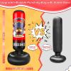 Inflatable Punching Bag for Kids, 65 Inch Kids Punching Bag with Gloves for Boys & Girls, Kicking Bag Boxing Set for Practicing Karate, Taekwondo, MMA (Ninja Dog) view 2