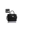 Spirit Airlines Personal Item Bag 18x14x8 Foldie Travel Duffel Bag Expandable Gym Sport Tote Foldable Carry On Overnight Waterproof Weekender Luggage Weekend Bags Airplanes Eessentials Women Men,Black view 1