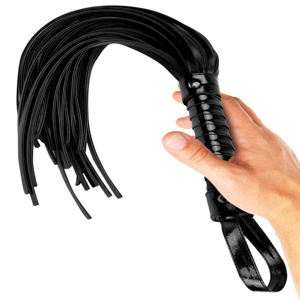 MELLCARE Whip Black Whip for Couples Riding Whip Cosplay