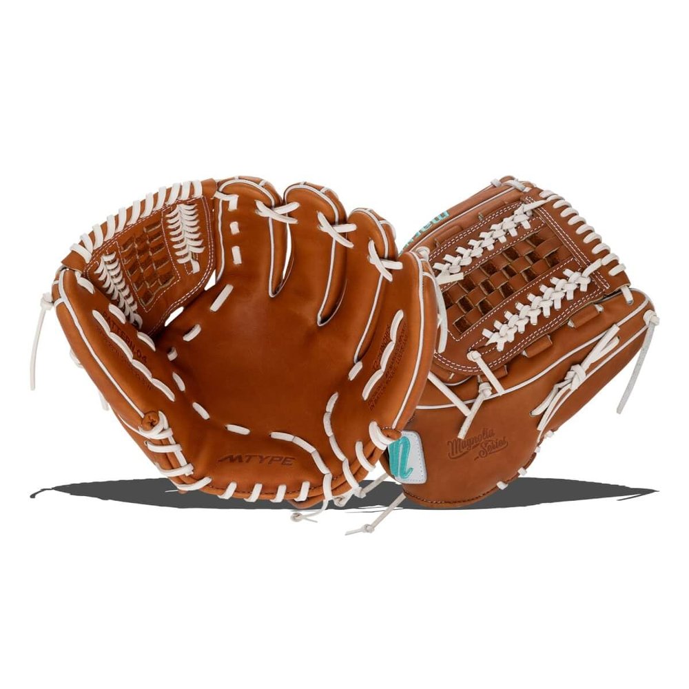 MARUCCI Magnolia V3 Fastpitch Glove 46K5, 12.25", Basket T, Right Hand Throw