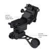 PVS 14 Mount Dovetail J Arm Night Vision Goggles NVG Mount PVS-14 NVG Bridge Mount Compatible with All Models of PVS-14 view 4