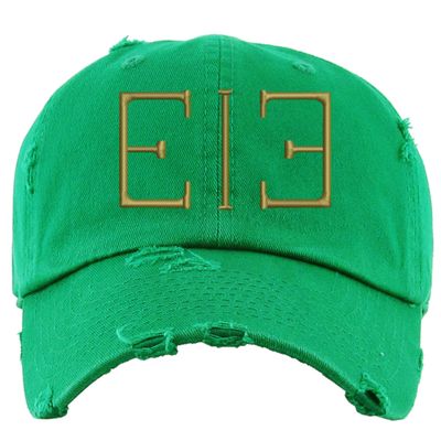 ALLNTRENDS Bam Anime Hat Embroidered Dad Hat Adjustable Cap (Irish Green)