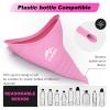 IUAOWEI Female Urination Device, Reusable Silicone Female Urinal, Pee Funnel for Women, for Travel, Camping, Boating, Outdoor, Hiking (Pink) view 4