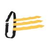 SPYMINNPOO Adjustable Flag Football Belt, 3 Flags on 1 Belt, Score Easily, for Kids Youth Adults Training Games, Activities (Yellow) view 4