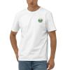 Coat of Arms of El Salvador Men'S Cotton Short Sleeved T-Shirt Crewneck Classic Breathable Tees 3X-Large White view 2