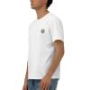 Coat of Arms of El Salvador Men'S Cotton Short Sleeved T-Shirt Crewneck Classic Breathable Tees 3X-Large White view 4