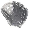 SSK FP5 Fastpitch Softball Glove  Infield - Outfield - Pitcher  11.5-11.75-12-12.25-12.5-12.75-13 Right & Left Hand Throw (Grey/White - H Web, 12" - Right Hand Throw) view 4