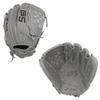 SSK FP5 Fastpitch Softball Glove  Infield - Outfield - Pitcher  11.5-11.75-12-12.25-12.5-12.75-13 Right & Left Hand Throw (Grey - Basket Web, 12" - Right Hand Throw)