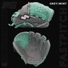 SSK FP5 Fastpitch Softball Glove Infield - Outfield - Pitcher 11.5-11.75-12-12.25-12.5-12.75-13 Right & Left Hand Throw (Grey/Mint - Basket Web, 11.5" - Right Hand Throw) view 3