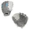 SSK FP5 Fastpitch Softball Glove  Infield - Outfield - Pitcher  11.5-11.75-12-12.25-12.5-12.75-13 Right & Left Hand Throw (Grey/White-Basket Web, 12.5" - Right Hand Throw)