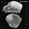 SSK FP5 Fastpitch Softball Glove Infield - Outfield - Pitcher 11.5-11.75-12-12.25-12.5-12.75-13 Right & Left Hand Throw (Grey/White - Basket Web, 11.75" - Right Hand Throw) view 3