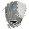 SSK FP5 Fastpitch Softball Glove Infield - Outfield - Pitcher 11.5-11.75-12-12.25-12.5-12.75-13 Right & Left Hand Throw (Grey/White - Basket Web, 11.75" - Right Hand Throw) view 4