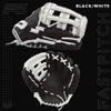 SSK FP5 Fastpitch Softball Glove Infield - Outfield - Pitcher 11.5-11.75-12-12.25-12.5-12.75-13 Right & Left Hand Throw (Black/White - H Web, 12" - Right Hand Throw) view 3