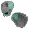SSK FP5 Fastpitch Softball Glove  Infield - Outfield - Pitcher  11.5-11.75-12-12.25-12.5-12.75-13 Right & Left Hand Throw (Grey/Mint - Basket Web, 11.5" - Left Hand Throw) view 1