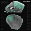 SSK FP5 Fastpitch Softball Glove  Infield - Outfield - Pitcher  11.5-11.75-12-12.25-12.5-12.75-13 Right & Left Hand Throw (Grey/Mint - Basket Web, 11.5" - Left Hand Throw) view 3