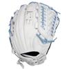 SSK FP5 Fastpitch Softball Glove  Infield - Outfield - Pitcher  11.5-11.75-12-12.25-12.5-12.75-13 Right & Left Hand Throw (White/Columbia - Laced Basket Web, 12" - Right Hand Throw) view 4