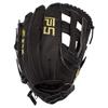SSK FP5 Fastpitch Softball Glove Infield - Outfield - Pitcher 11.5-11.75-12-12.25-12.5-12.75-13 Right & Left Hand Throw (Black/Gold - H Web, 12.75" - Left Hand Throw) view 4
