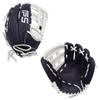 SSK FP5 Fastpitch Softball Glove  Infield - Outfield - Pitcher  11.5-11.75-12-12.25-12.5-12.75-13 Right & Left Hand Throw (Navy/White - H Web, 12" - Right Hand Throw) view 1