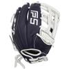 SSK FP5 Fastpitch Softball Glove  Infield - Outfield - Pitcher  11.5-11.75-12-12.25-12.5-12.75-13 Right & Left Hand Throw (Navy/White - H Web, 12" - Right Hand Throw) view 4