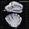 SSK FP5 Fastpitch Softball Glove Infield - Outfield - Pitcher 11.5-11.75-12-12.25-12.5-12.75-13 Right & Left Hand Throw (White/Royal - Laced Basket Web, 12.5" - Right Hand Throw) view 3