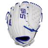 SSK FP5 Fastpitch Softball Glove  Infield - Outfield - Pitcher  11.5-11.75-12-12.25-12.5-12.75-13 Right & Left Hand Throw (White/Royal - Basket Web, 12" - Right Hand Throw) view 4
