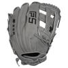 SSK FP5 Fastpitch Softball Glove  Infield - Outfield - Pitcher  11.5-11.75-12-12.25-12.5-12.75-13 Right & Left Hand Throw (Grey - H Web, 12.5" - Right Hand Throw) view 4