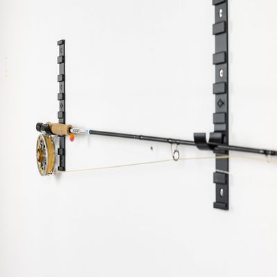 Fishing Rod Holder Attachment | Modular Storage System (Black)