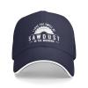 I Love The Smell of Sawdust in The Morning Hat Sandwich Baseball Cap Trucker Caps Sunhat Fashion Adjustable Visor Men Women Outdoor Navy Blue view 2