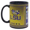 Boelter Brands NCAA 11oz Sublimated Hero Mug (LSU Tigers Black), 11oz-Hero-Sub view 1
