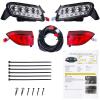 Drive-up Golf Cart LED Light Kit for Club Car Tempo - Headlight and Tail Light With Harness Kit for Gas and Electric Models view 1