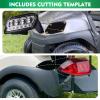 Drive-up Golf Cart LED Light Kit for Club Car Tempo - Headlight and Tail Light With Harness Kit for Gas and Electric Models view 3